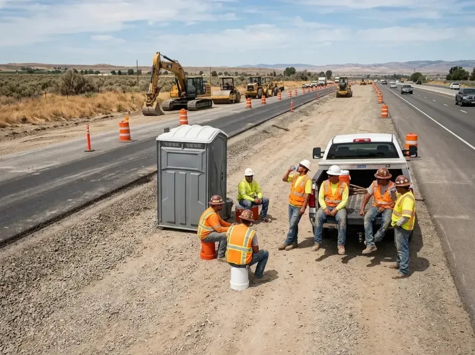 highway-road-construction-crew-007 — frequently asked questions, Porta Potty and Restroom Rentals in Blanchard, LA